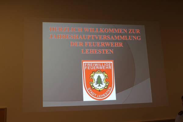 Jahreshauptversammlung 2018